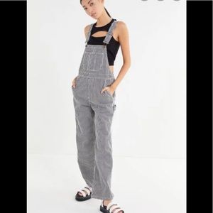 URBAN OUTFITTERS BDG Ryder Striped Denim Overalls